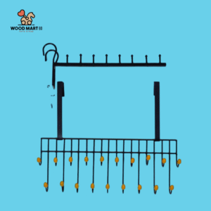 ওভার ডোর হুক হ্যাঙ্গার এবং গ্রীল হ্যাঙ্গার  কম্বো প্যাক​​​